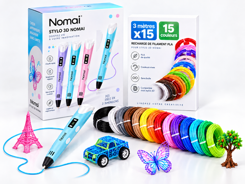 Pack Découverte stylo 3D Nomaï