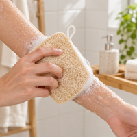 Éponges naturelles en Bambou et Luffa – Lot de 6