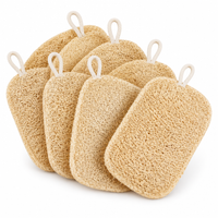 Éponges naturelles en Bambou et Luffa – Lot de 6
