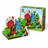 Blocs magnétiques pixel BuildWorld – univers Village