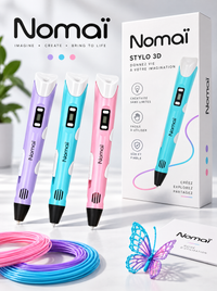 Stylo 3D pour Enfant – Filament PLA Inclus
